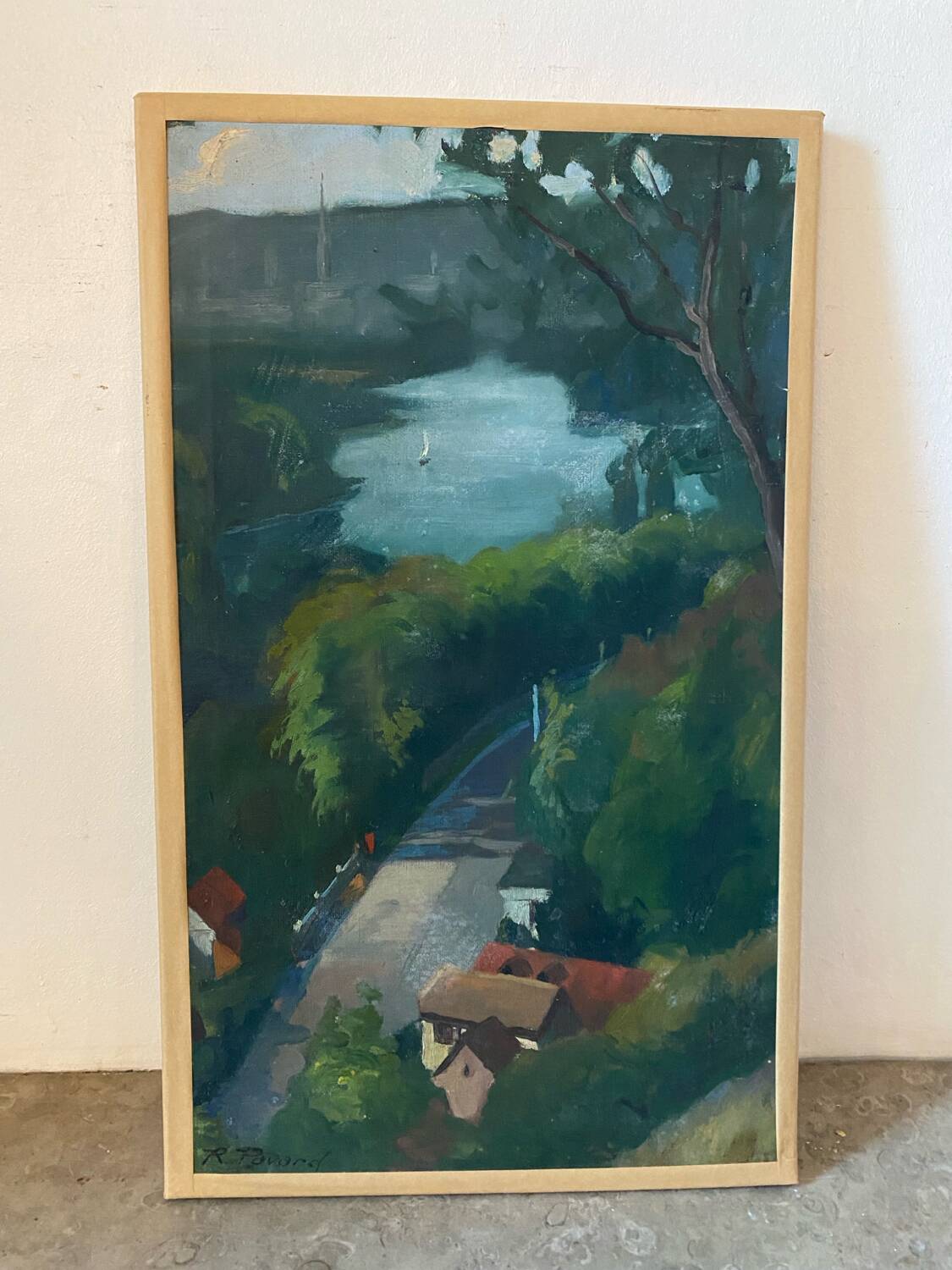 River landscape by Pavard