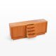 Tambour door sideboard by Johannes Andersen for C.F.C. Silkeborg, Denmark