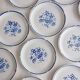 Set of 10 Moulin des Loups dinner plates, Alain