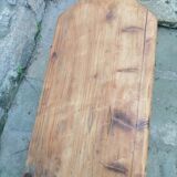 Long wooden farm bench 144cm