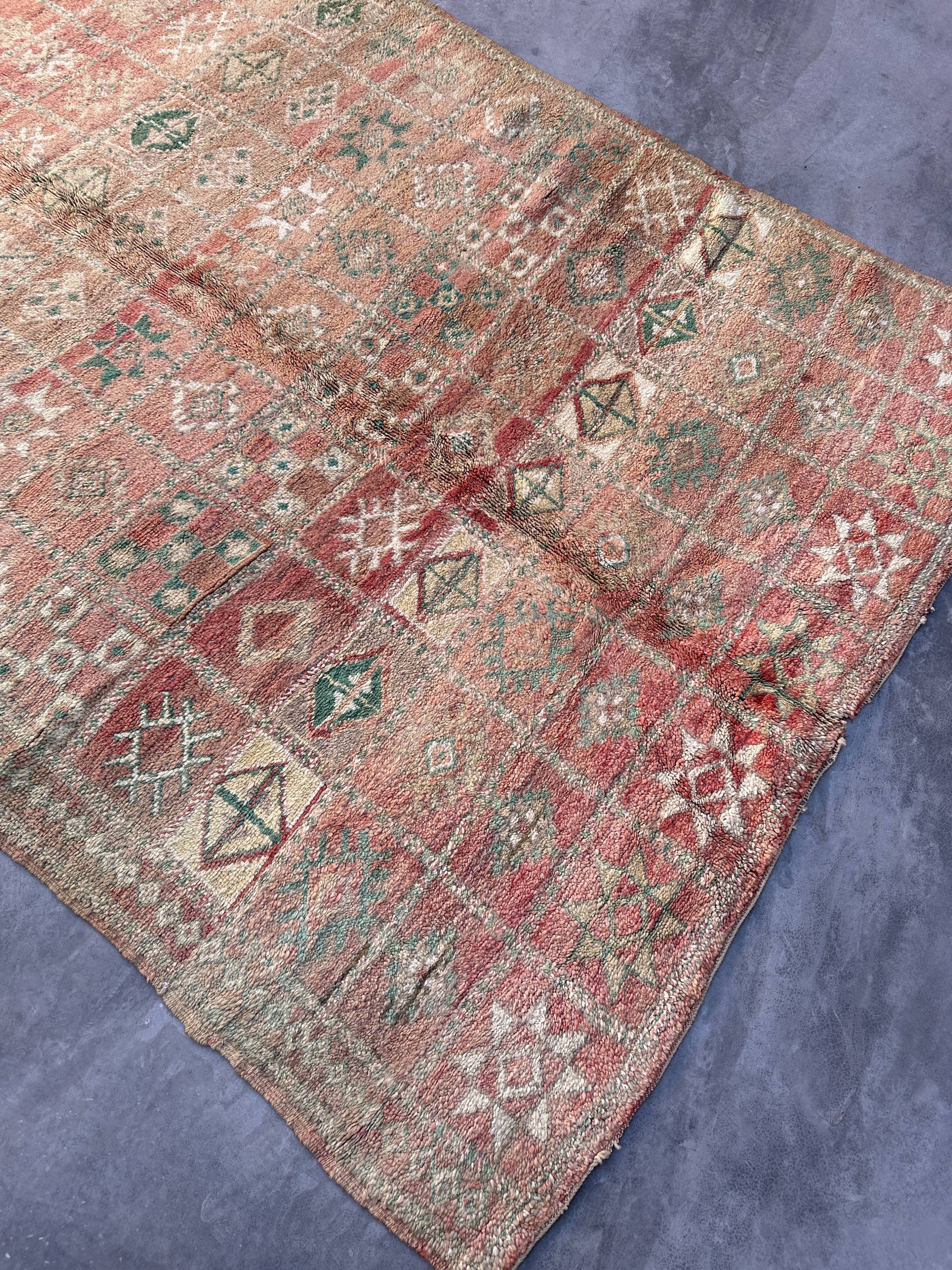 Moroccan carpet - 193 x 337 cm