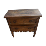 Commode ancienne en chêne massif