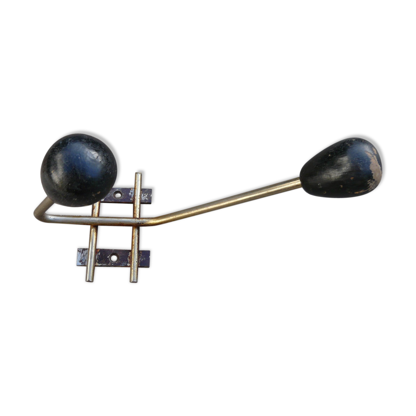 Double patère vintage porte manteau