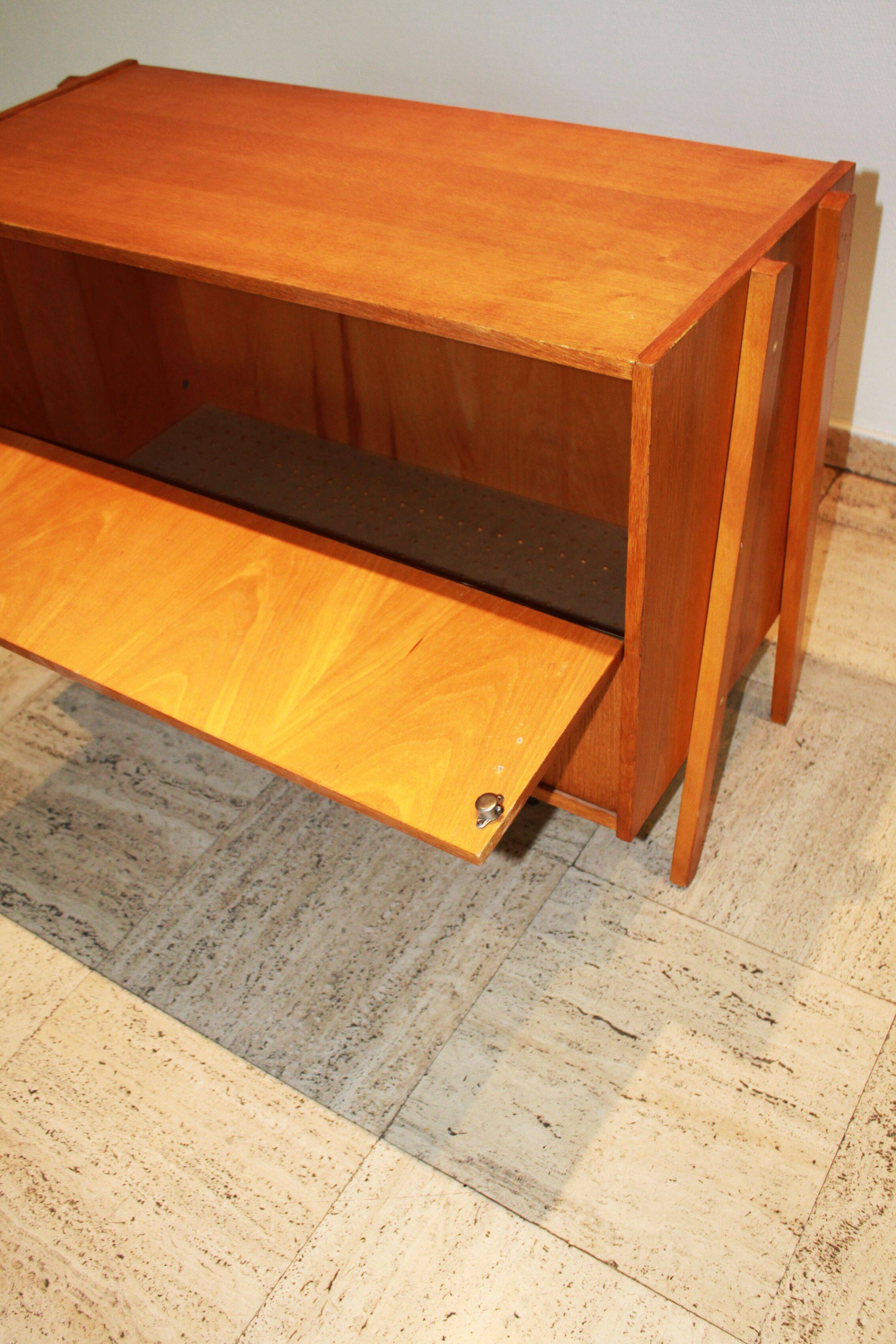 Buffet Tatra Furniture in teak Czechoslovakia, 1960.