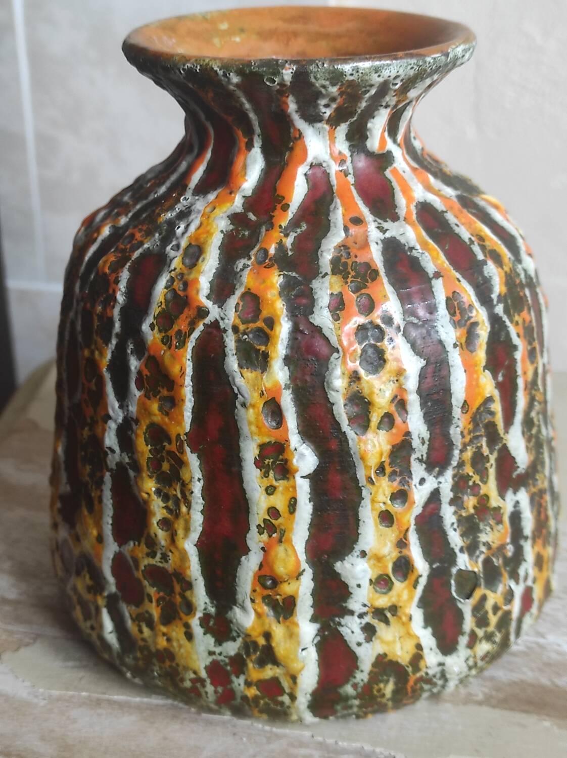 Fat lava ceramics from Hungary, 1950s-1960s