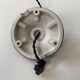 Pair of old industrial suspension lights xxl 40 cm