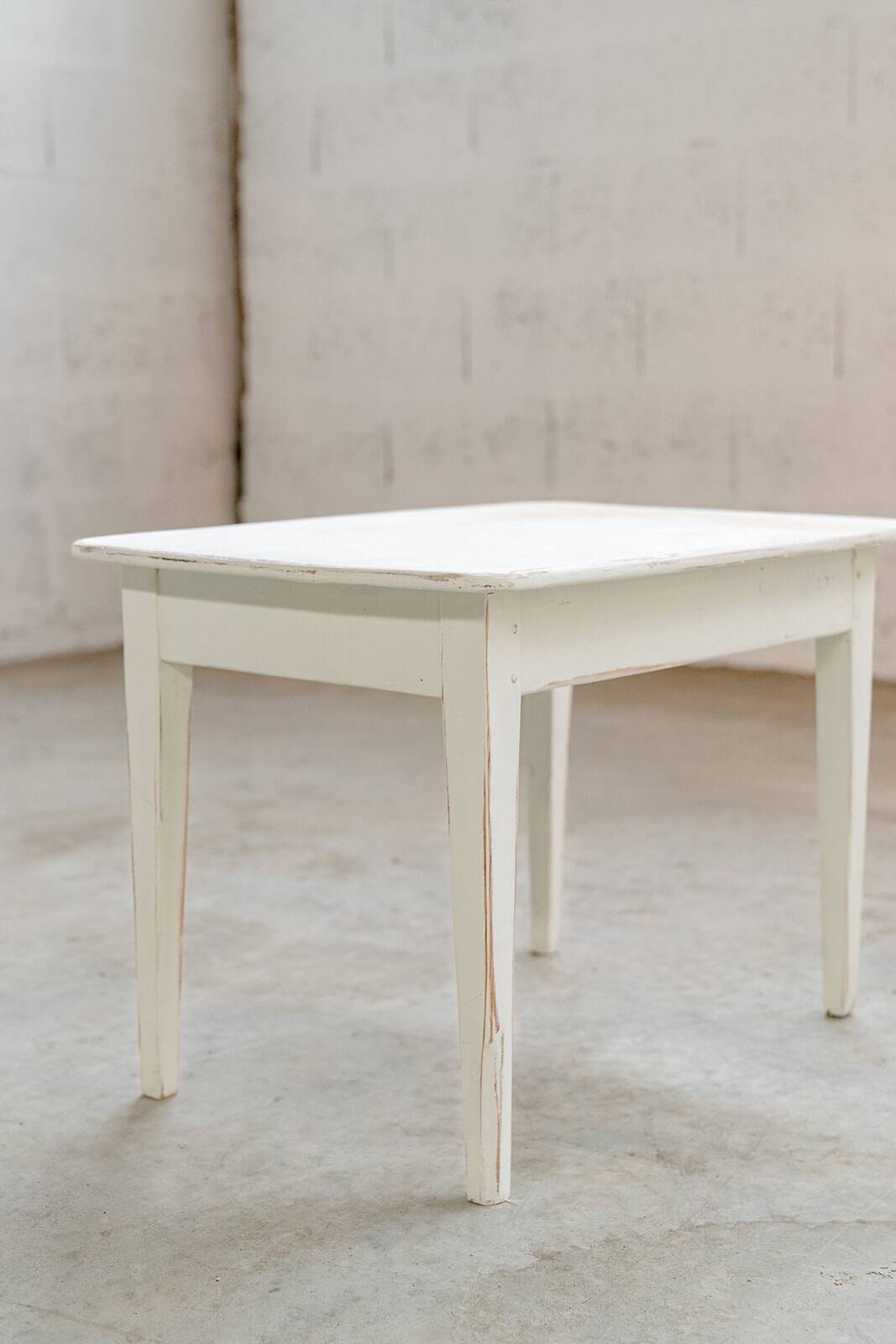 White Wooden Coffee Table