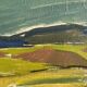 Vintage Oil on Canvas Landscaoe by Svan Grandin 1960s