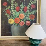 Oil on canvas, wooden fabric frame, 1950s