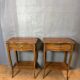 Louis XV style bedside table in cherry wood