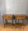 Louis XV style bedside table in cherry wood