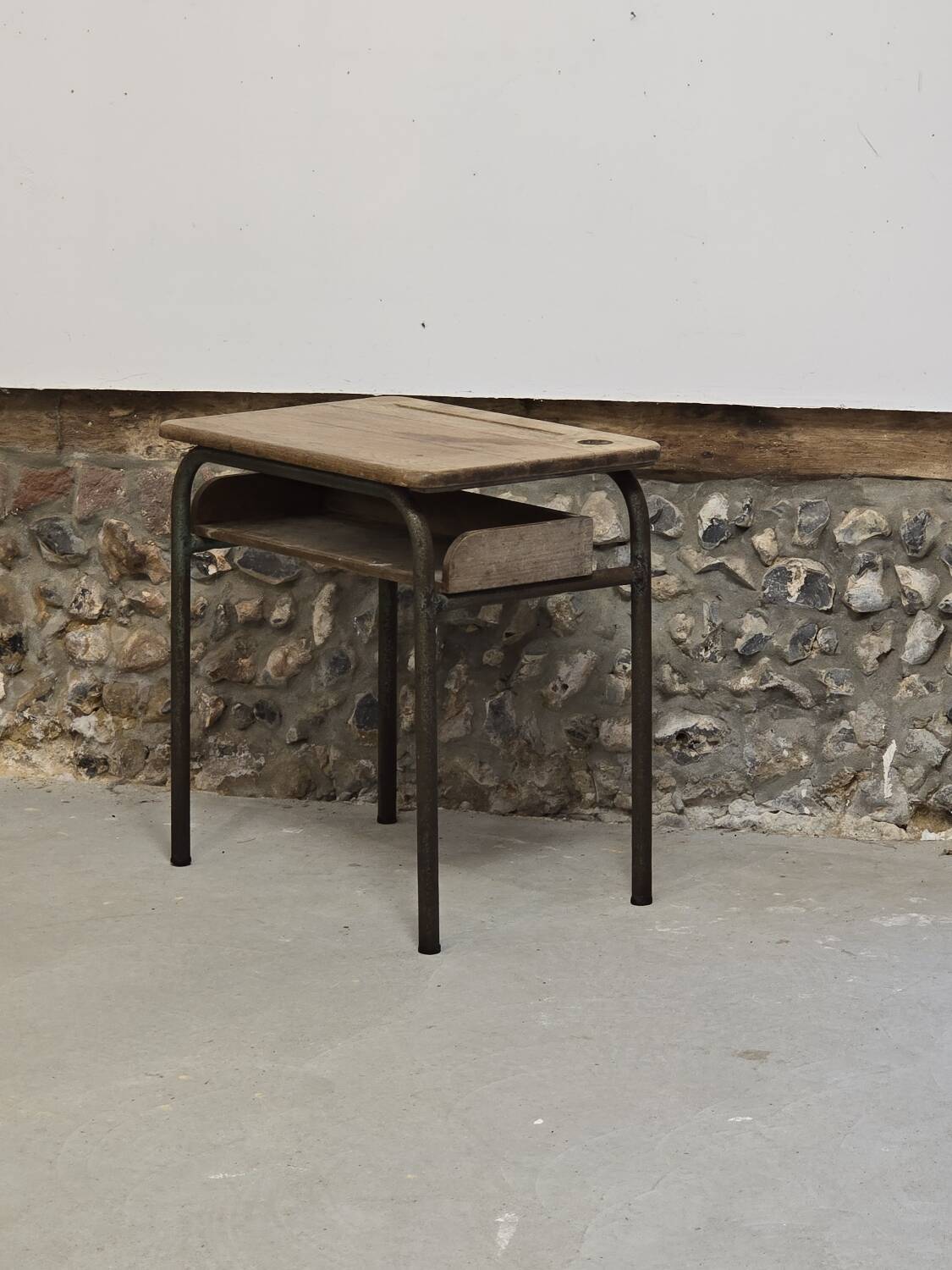 School desk with locker 1960