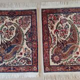 A pair of Persian rugs 70 x 100 cm