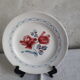 Set of two flat plates and two dessert plates Sarreguemines cannes model