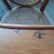 Thonet children's high chair in arched wood