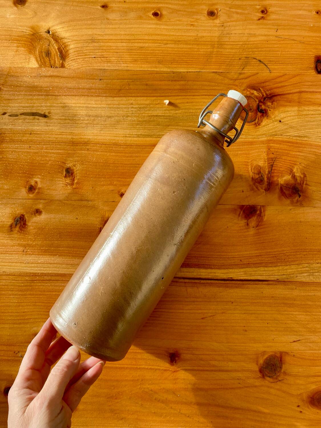 Stoneware bottle
