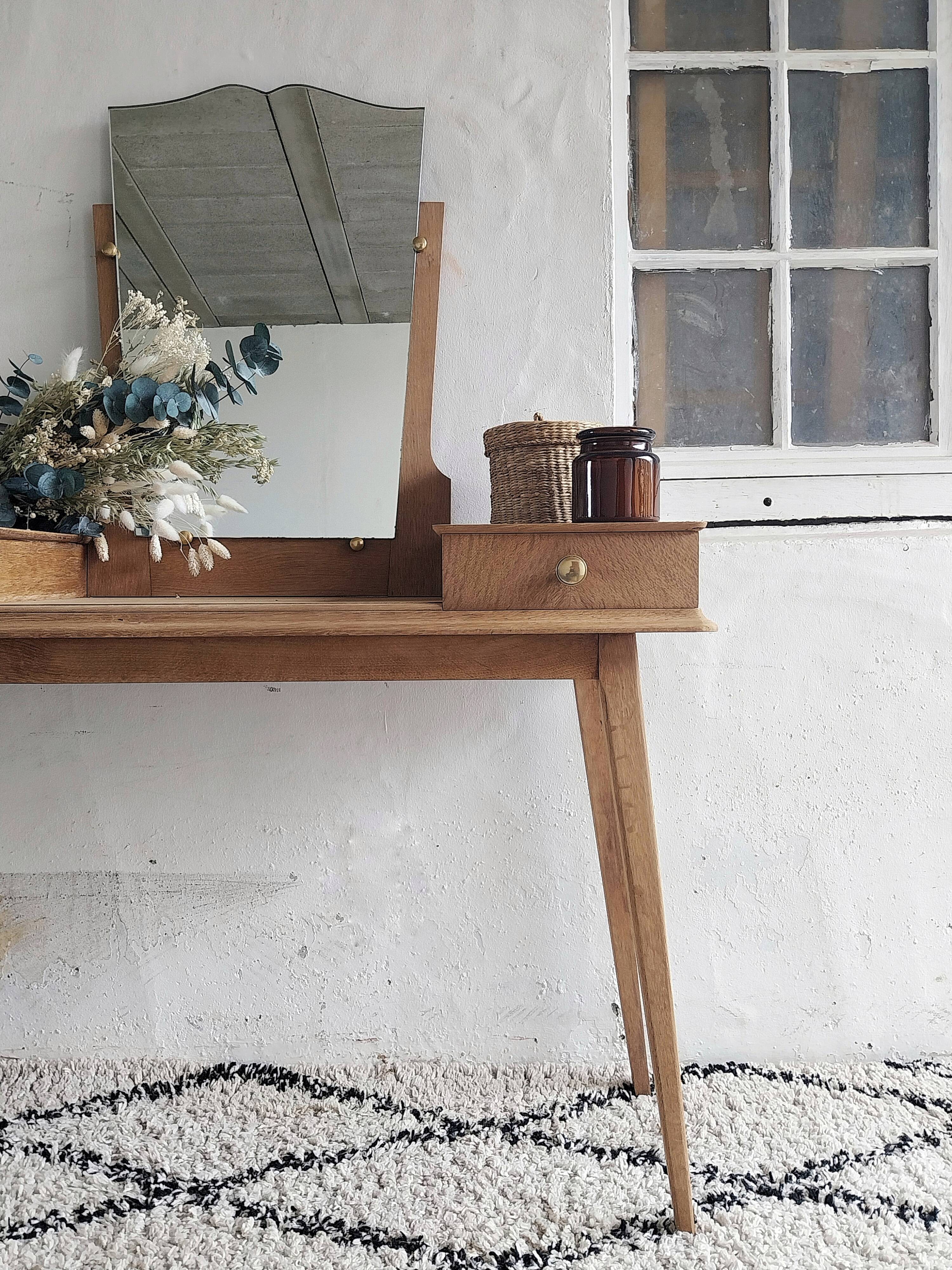 Vintage solid oak furniture