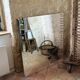 Large bevelled mirror