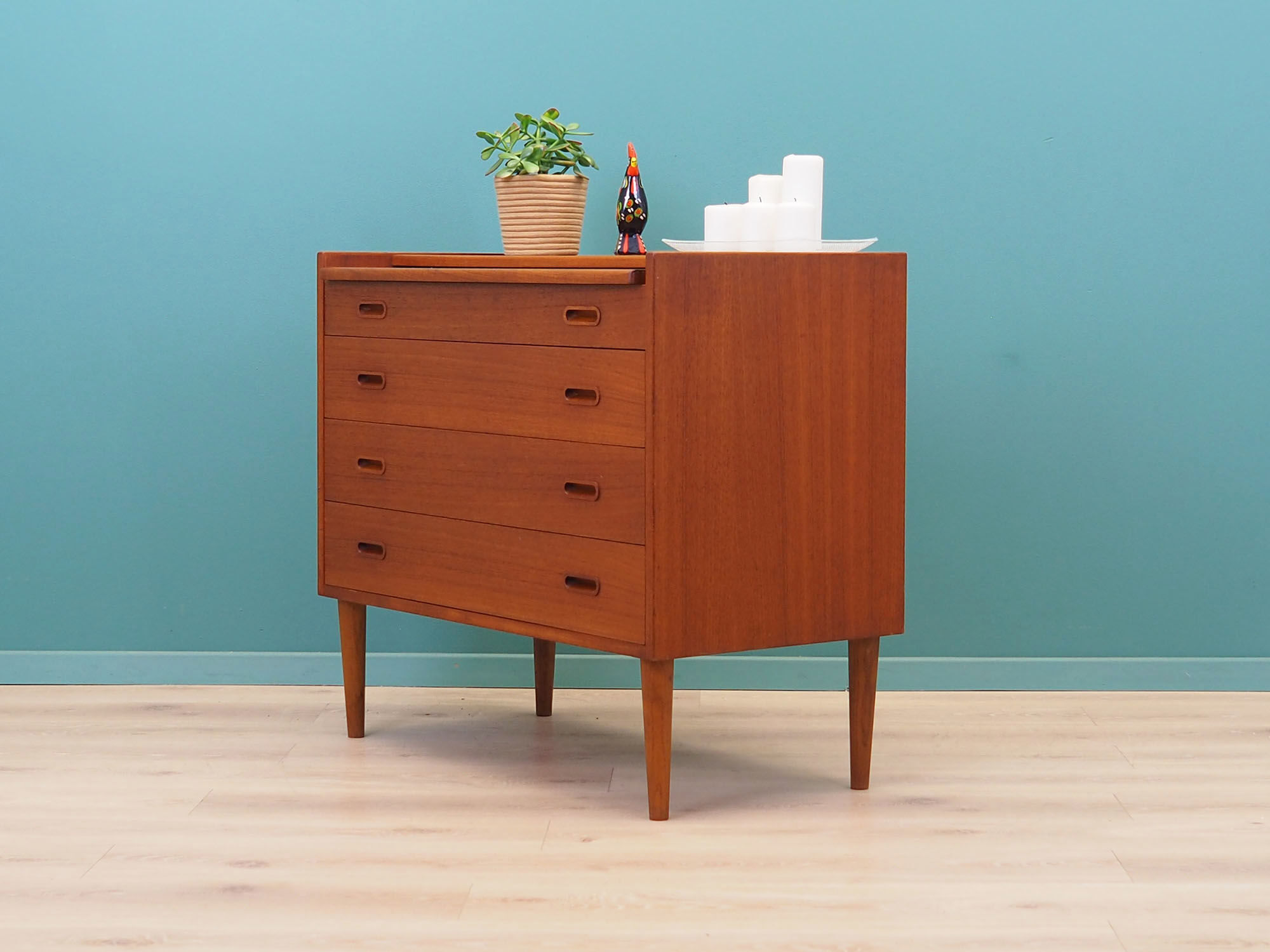 Teak dressing table, Danish design, 60's, production: Denmark