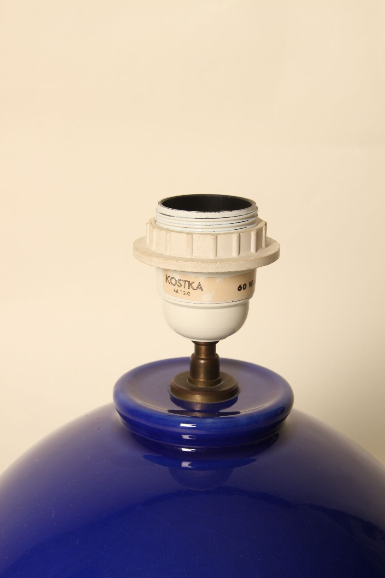 Ceramic lamp base by Robert Kostka
