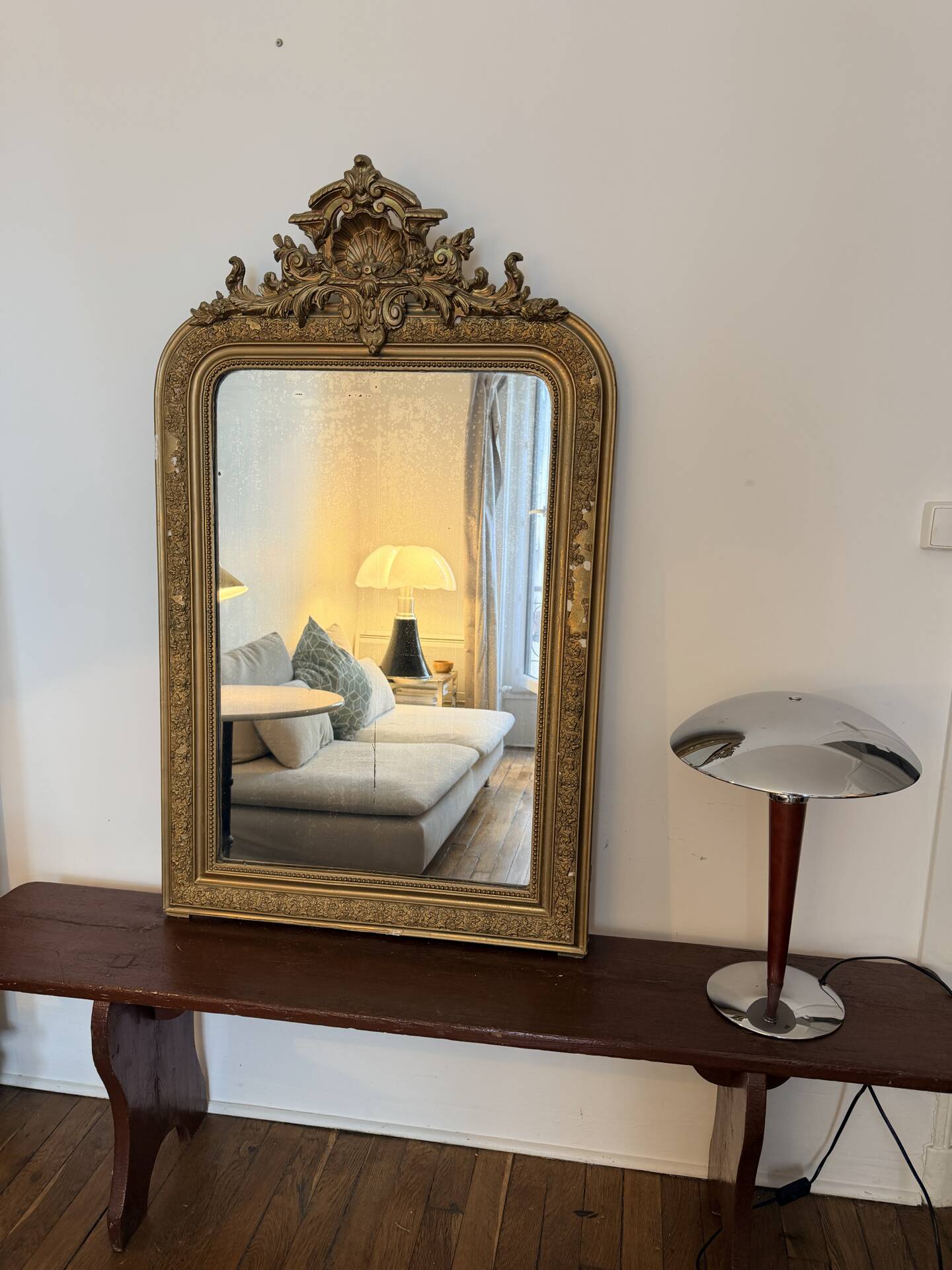 Large Louis Philippe mirror