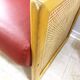 Banquette cannage vintage, 1980