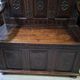 Banc coffre en bois richement sculpté – Style Renaissance – XIXe siècle