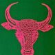 Colour paper artwork the beast