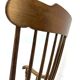 Vintage rocking chair in oak by Den Ouden, The Netherlands, 1975.