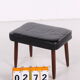 Danish vintage pouf or stool from the 1960s