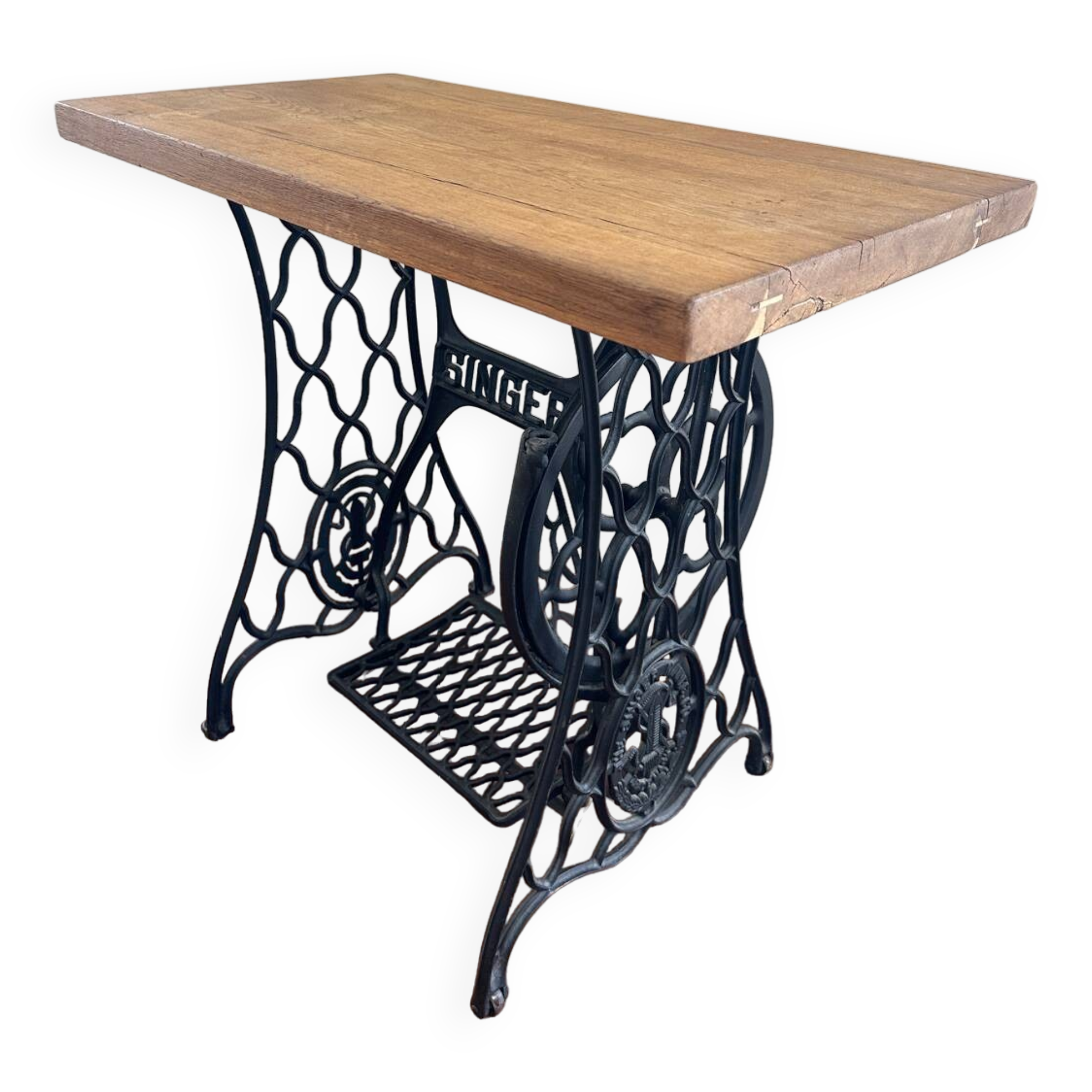 Sewing machine desk