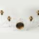 candlestick set & clock Dorothy C. Thorpe