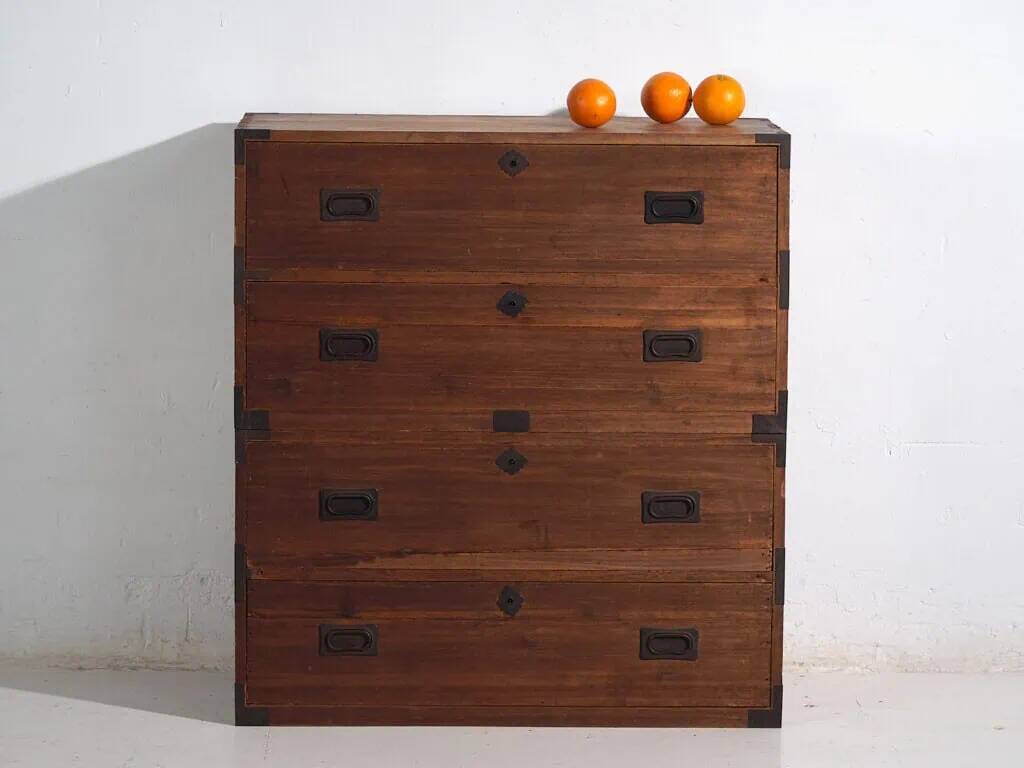 Old Japanese chest of drawers – Taishō / Shōwa period (c. 1912-1945) #37