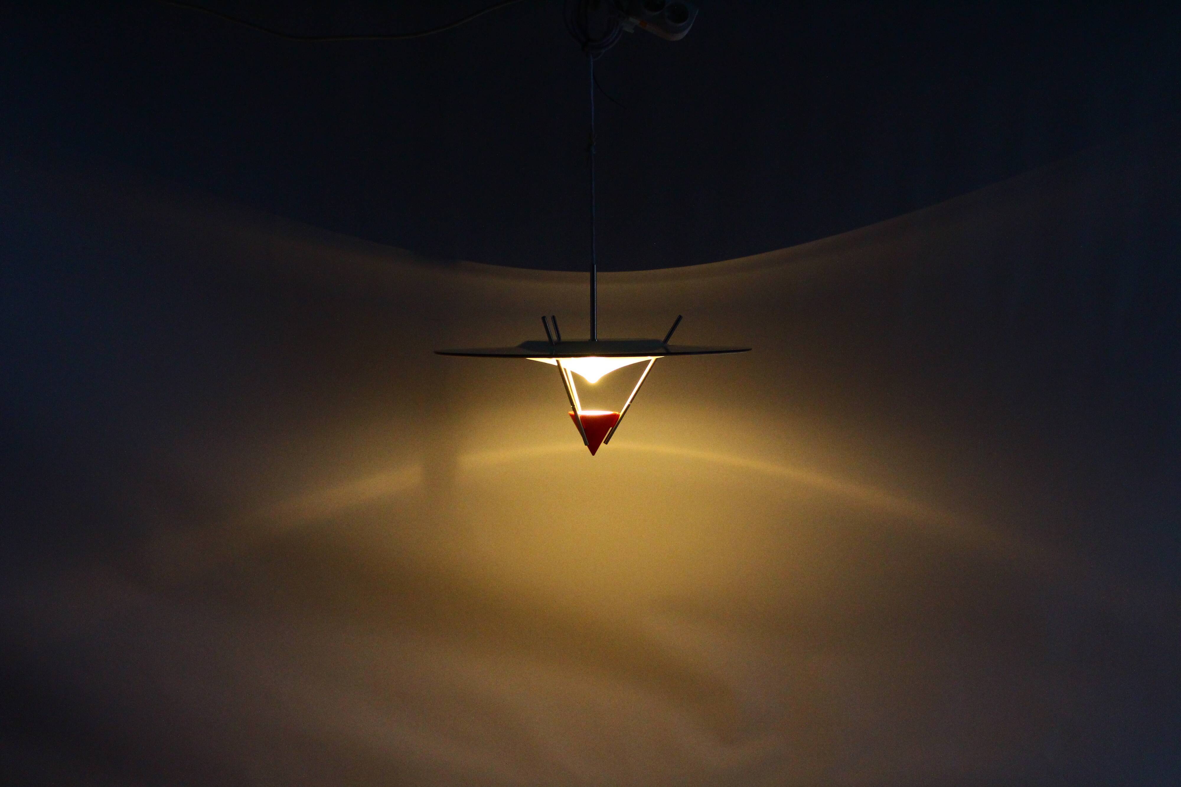 Danish pendant lamp by Henrik Tengler for Lyskilde 1970s