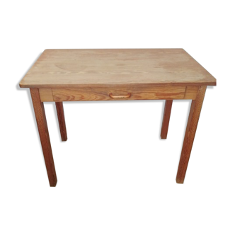 Bureau table en bois massif