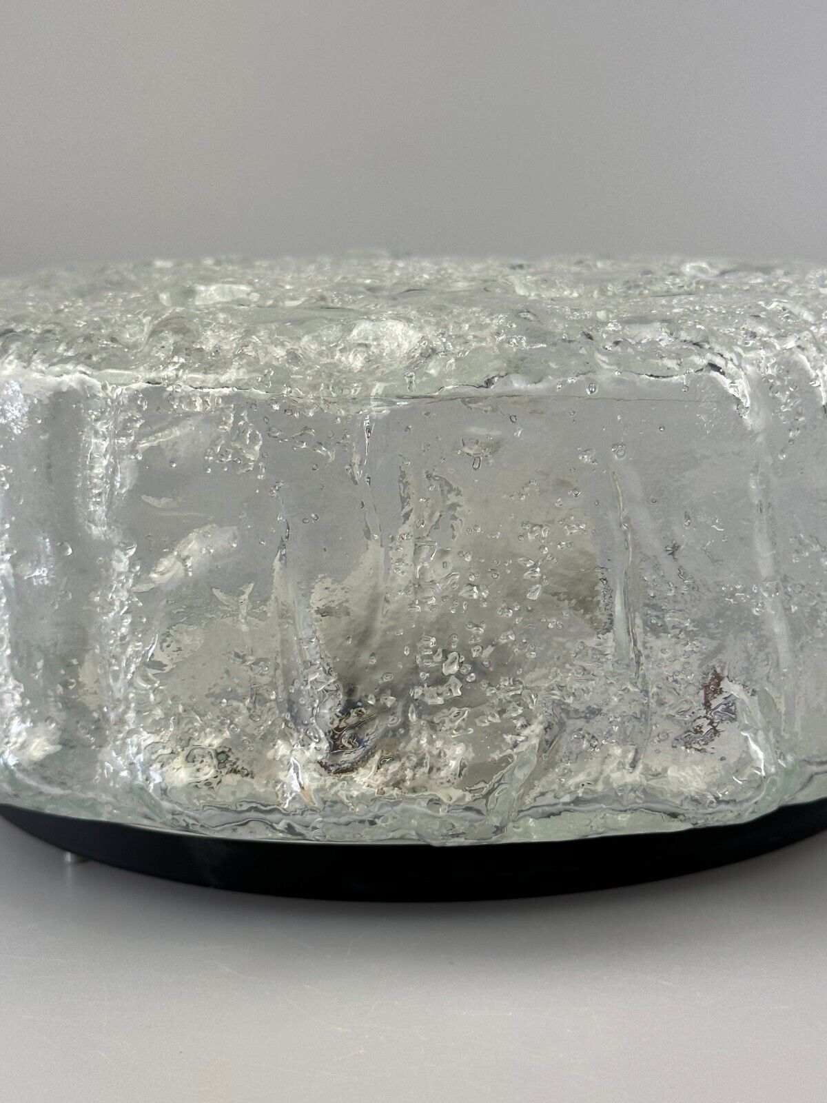 60s 70s ceiling lamp Glashütte Limburg Germany Plafoniere Space Age