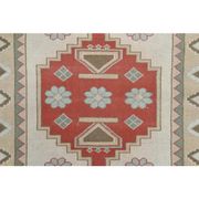 Vintage Turkish Oushak Handmade Wool Cotton Beige Area Rug 115x179
