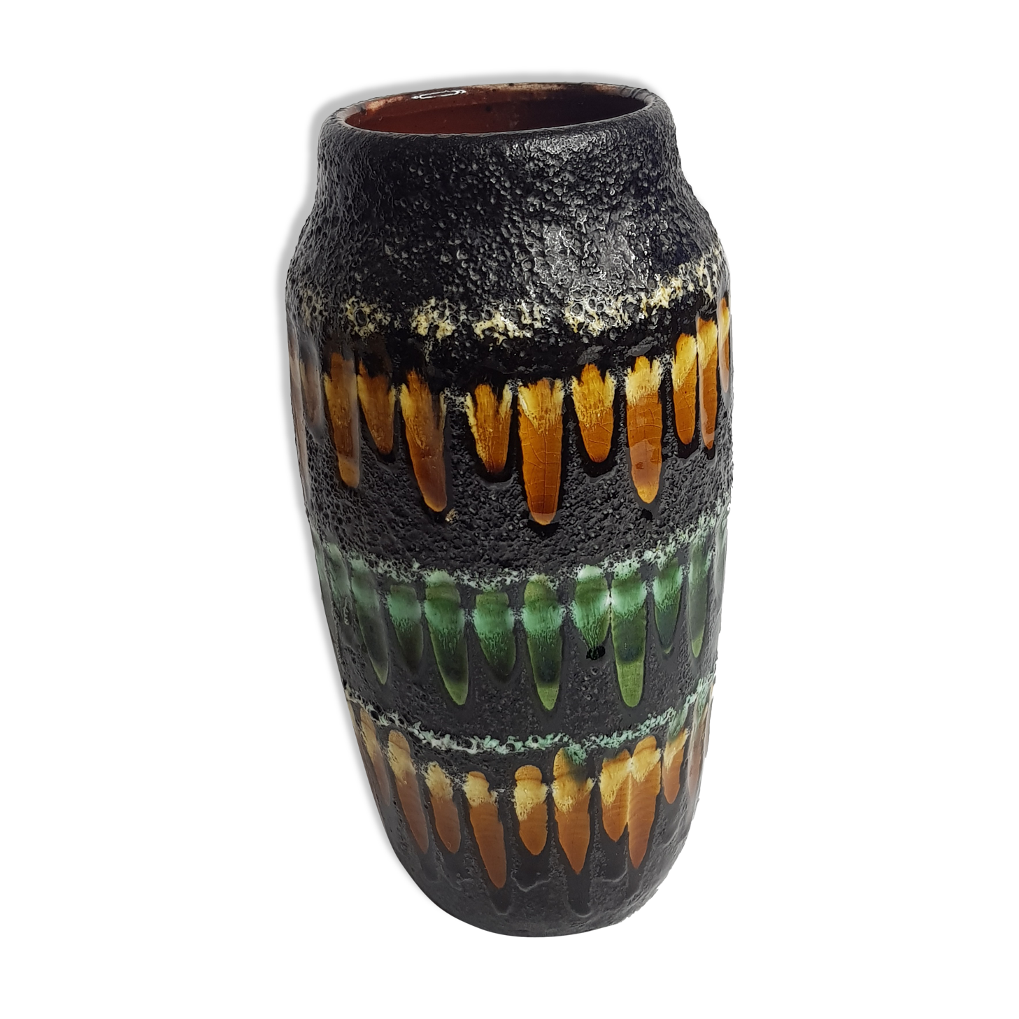 Vase Scheurich West Germany, 60s, 22 cm