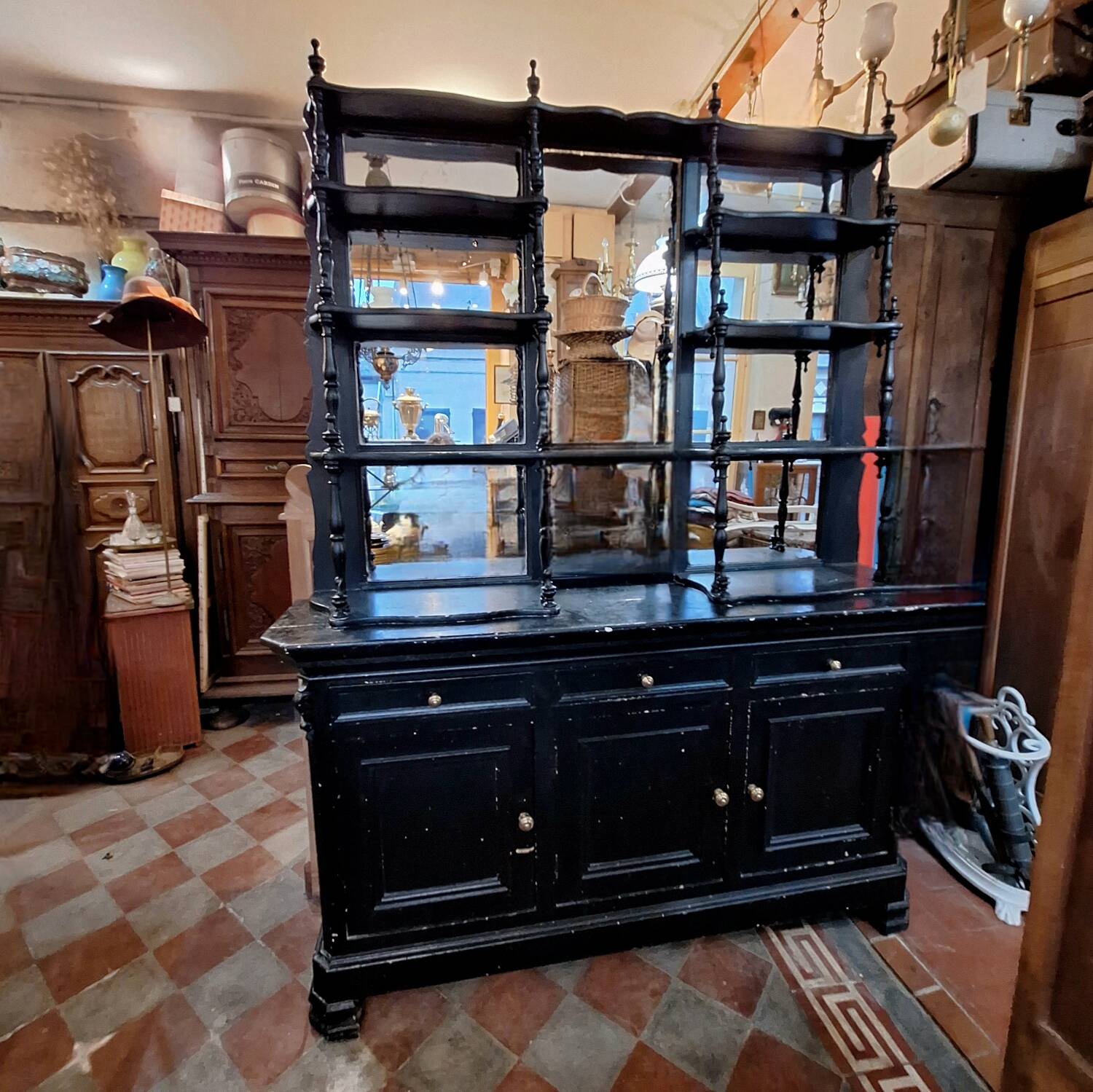 19th century buffet