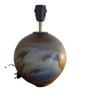 Pied de lampe en céramique