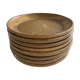 Série de 8 assiettes en grès