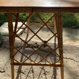Rattan desk