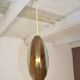 Stilnovo Pendant Lamp Model "1205" 1960s, Vintage 1960s Brass Chandelier