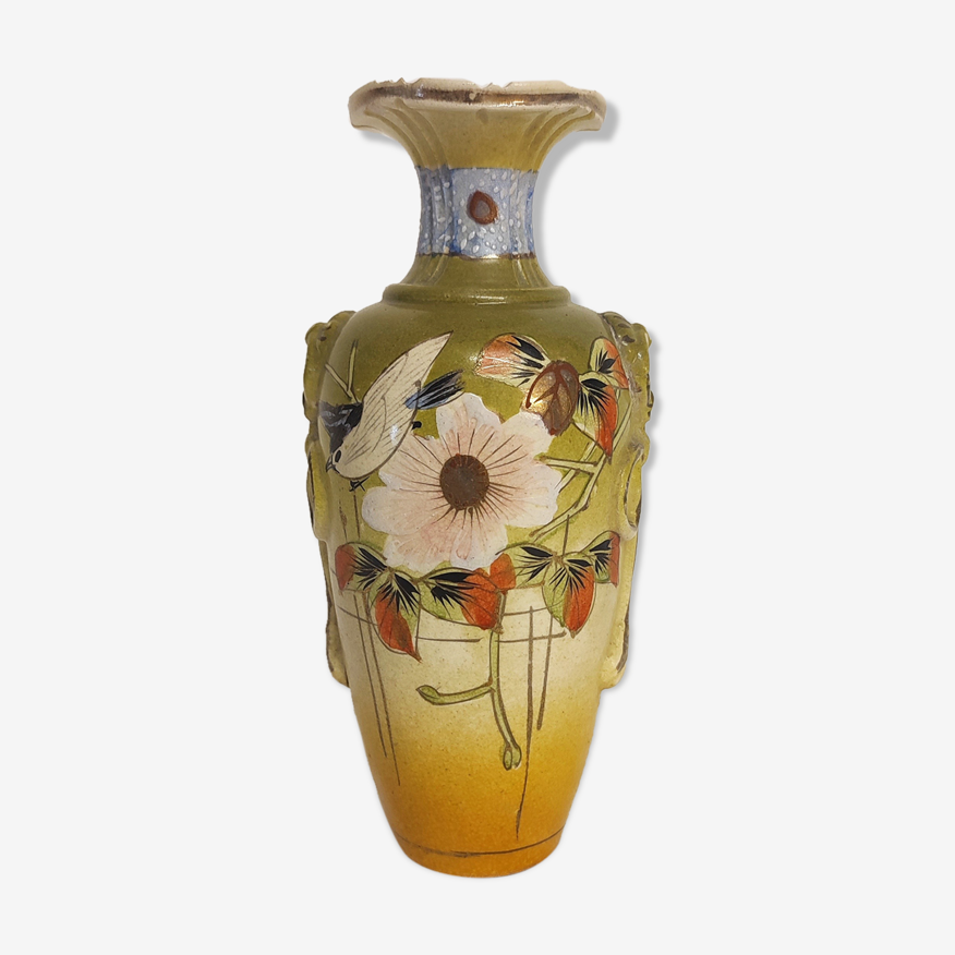 Vase « art déco » en céramique peinte barcelone, espagne années 1930 |  Selency