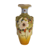 "Art Deco" vase of painted ceramics. Barcelona, Spain 1930s.