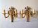 Pair of Louis XVI bronze wall sconces