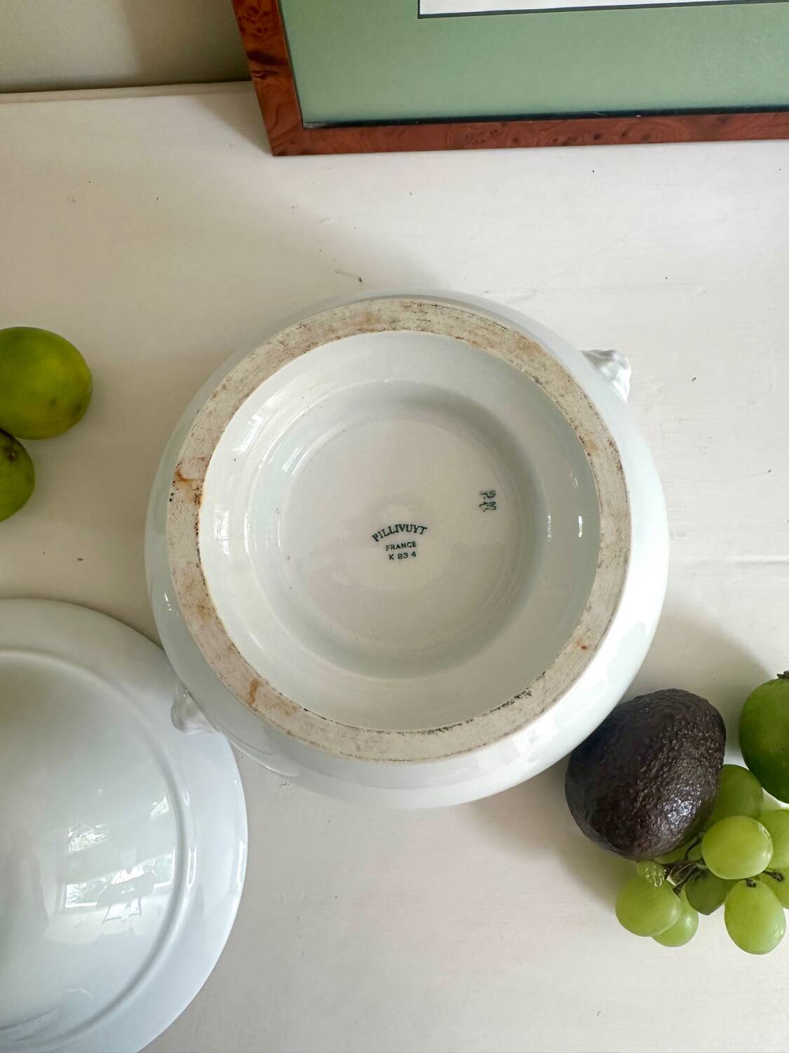 Pillivuyt porcelain soup tureen