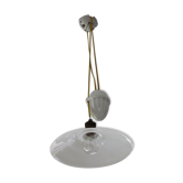 Suspension avec poulie en porcelaine