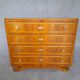 Art Deco chest of drawers (1930-1940) in walnut