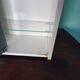 Pharmacy cabinet, 3 mirror doors, double lighting, power outlet and Bakelite switch